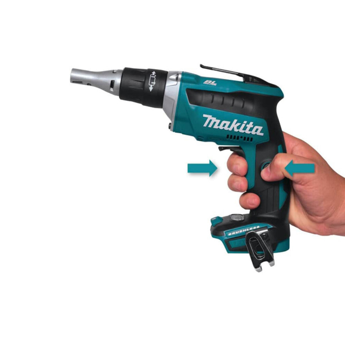 Visseuse plaque de plâtre MAKITA 18 V Li-Ion sans chargeur ni batterie - DFS452Z