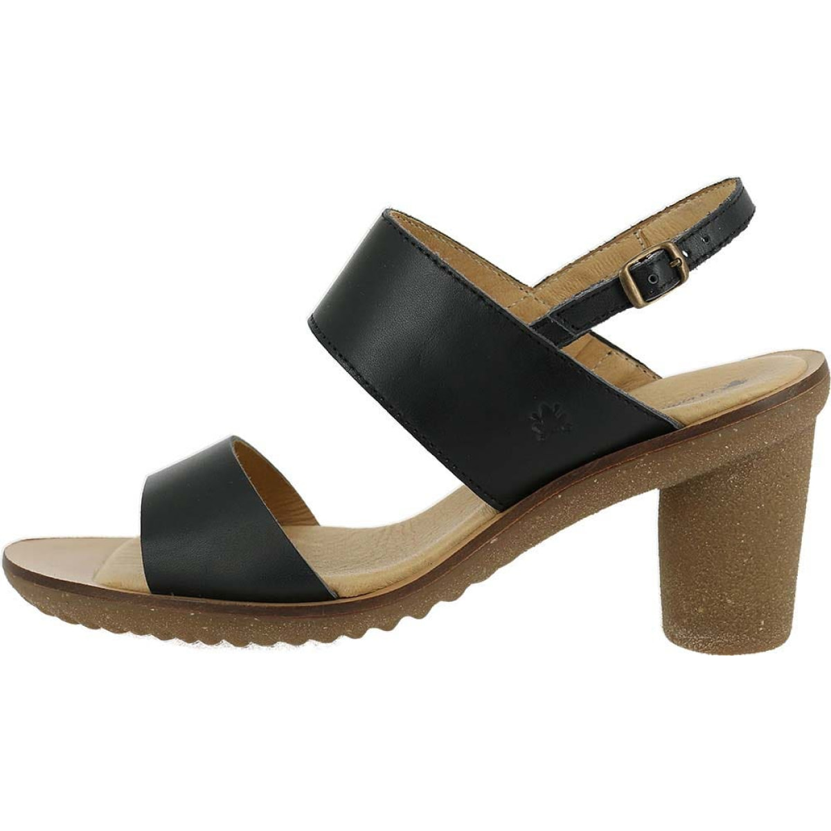 Sandalias con tacón N5154 VAQUETILLA BLACK / TRIVIA color Black