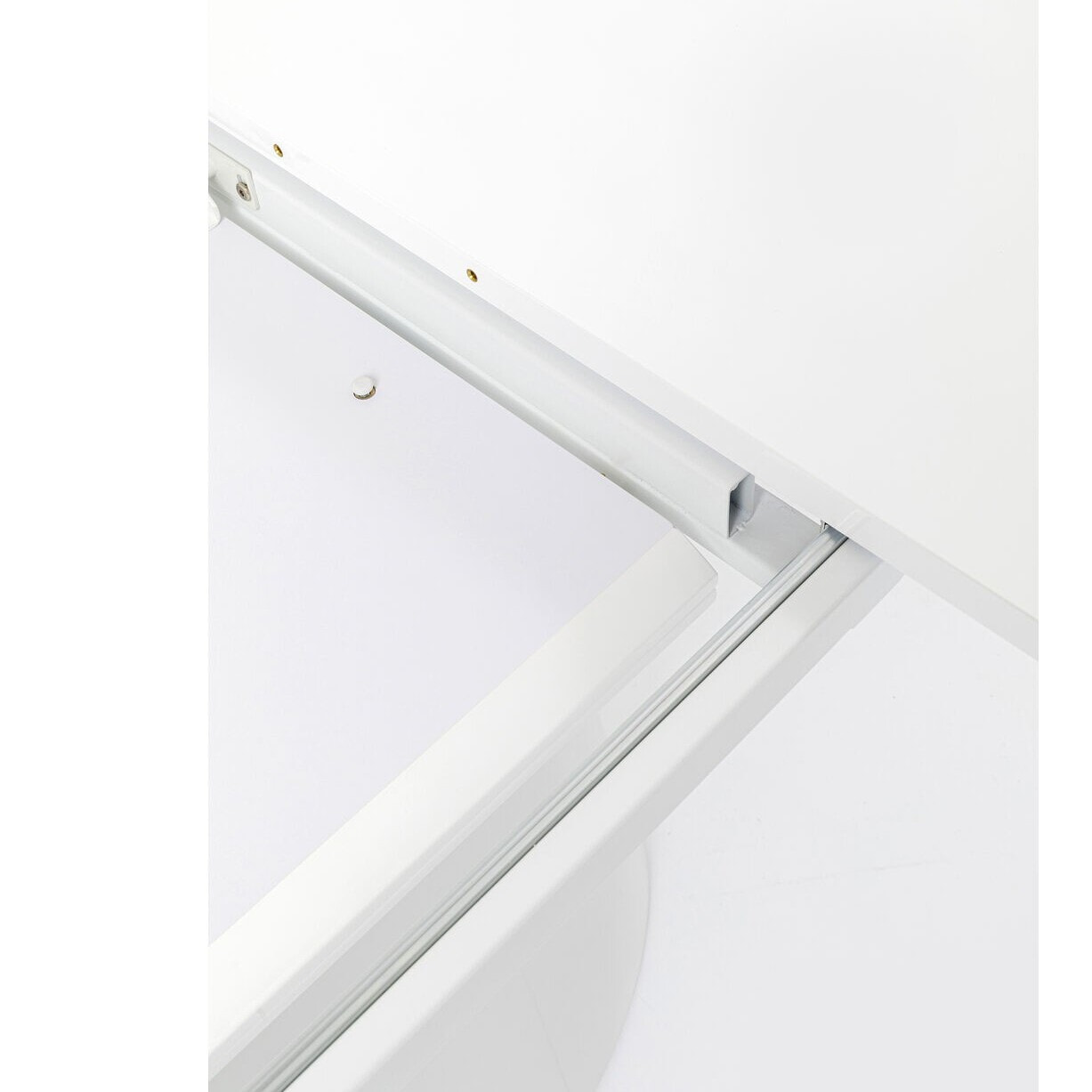 Table à rallonge Benvenuto ovale blanc mat Kare Design