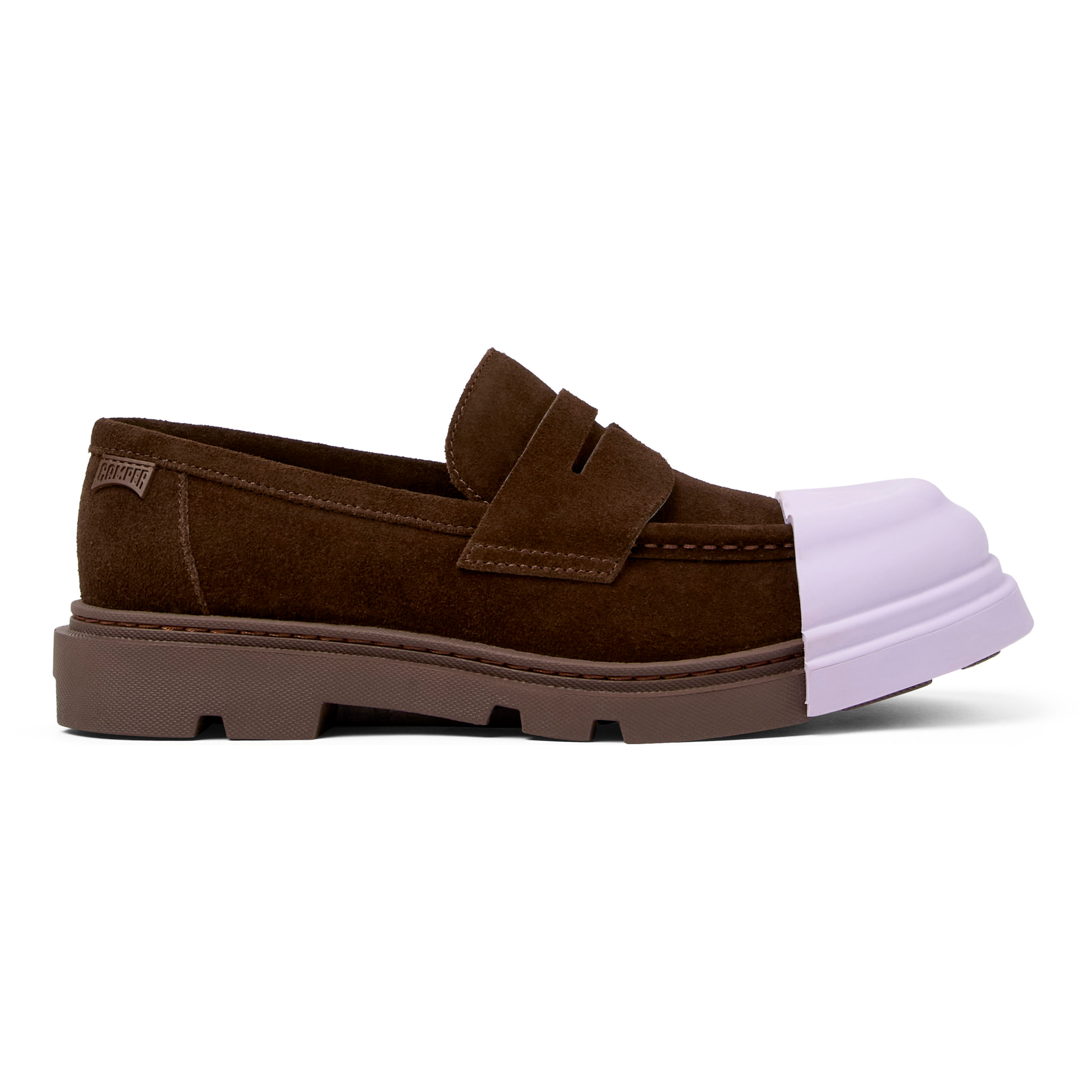 Zapatos de cordones - CAMPER Junction - Marron - Piel de ante