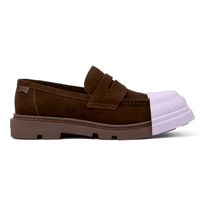 Zapatos de cordones - CAMPER Junction - Marron - Piel de ante