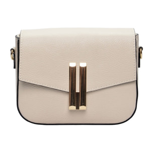 Borsa a spalla Anna Luchini Beige
