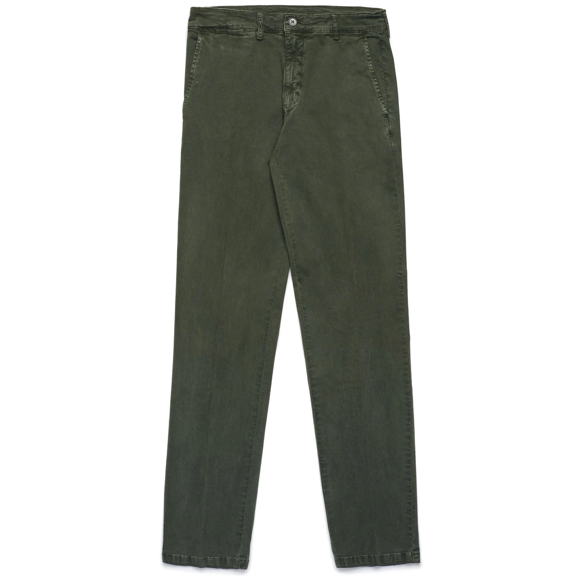 Pantaloni Robe di Kappa Uomo Werner Peached Gabardine Verde