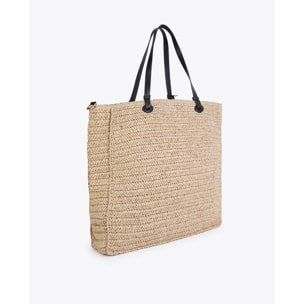 Borsa decostruita in rafia Summer Club