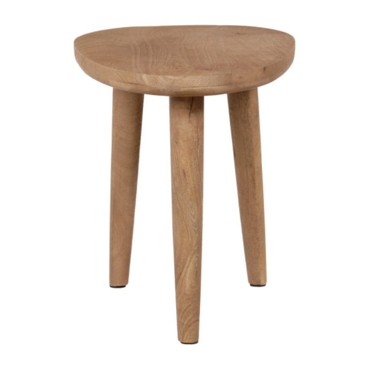 Table basse ovale en bois de manguier massif - JENA