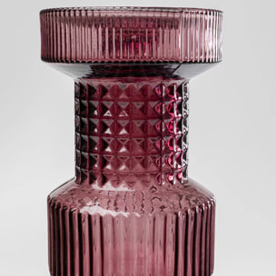 Bougeoir Marvelous Duo rose gris 49cm Kare Design