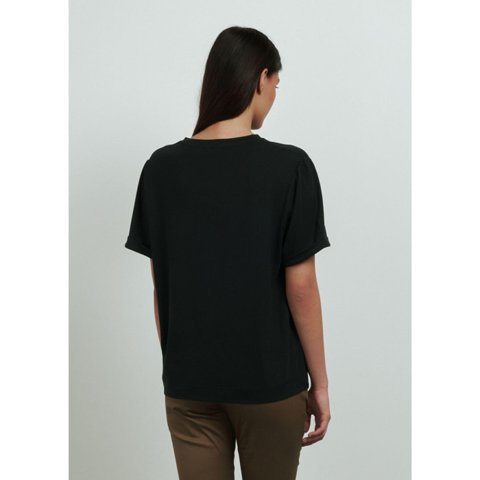 T-SHIRT NERO CONBIPEL