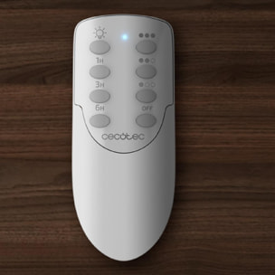 Ventilador de Techo con Mando a Distancia, Temporizador y Luz LED EnergySilence