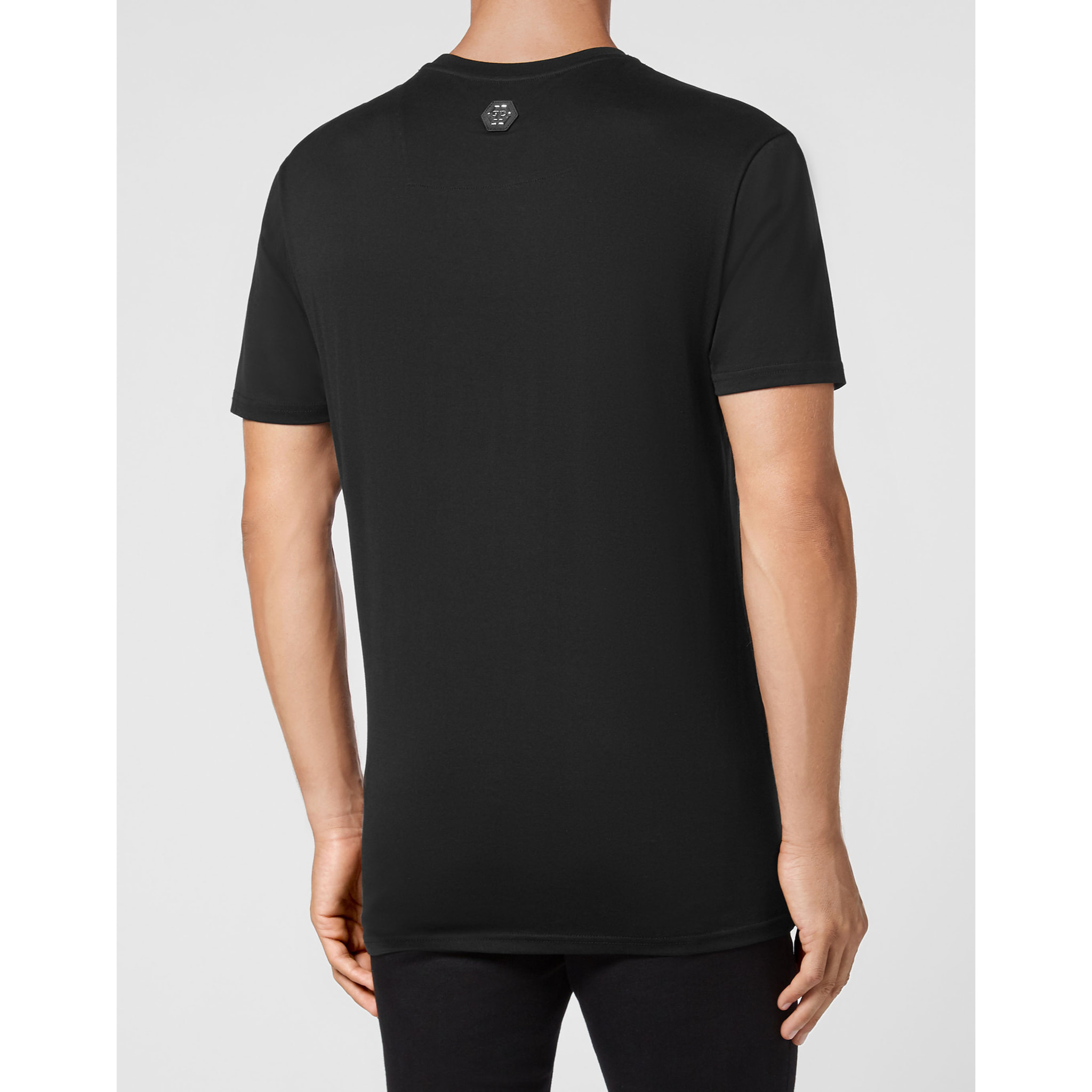 PHILIPP PLEIN T-Shirt Round Neck HEXAGON