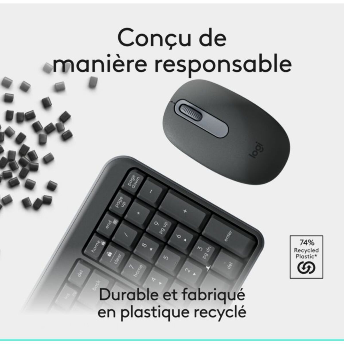 Clavier + Souris LOGITECH MK250