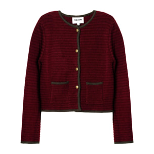 Chaqueta con bolsillos delanteros