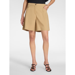 Elena Mirò - Bermuda chinos in gabardine - Beige