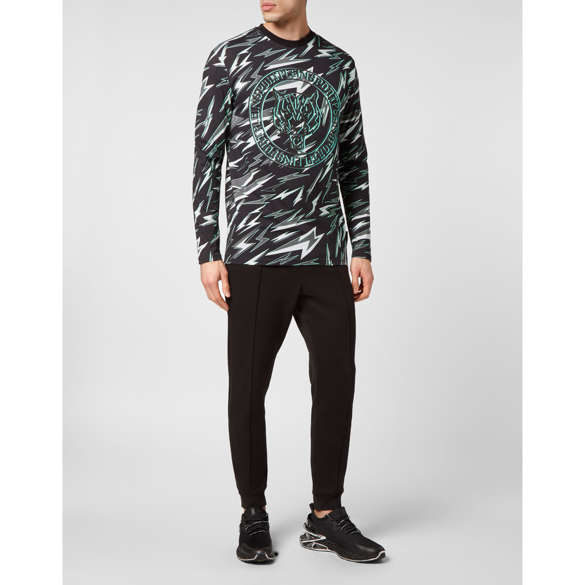 PLEIN SPORT T-shirt girocollo TIGER