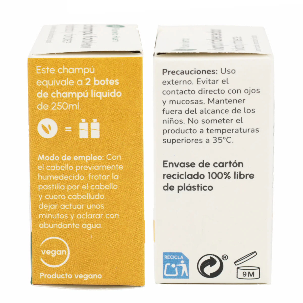 Champú sólido Fortalecedor con Aminoácidos Planeta Huerto 85 g