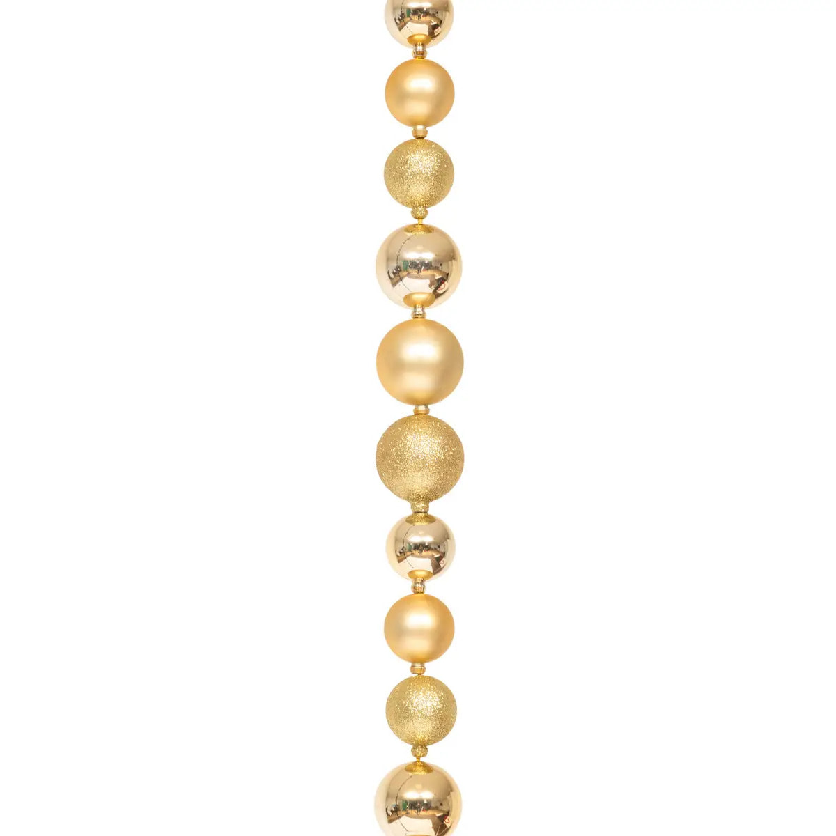 Guirlande boules 2m doré