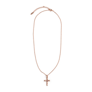 Collar Dawon acabado oro rosa 18k