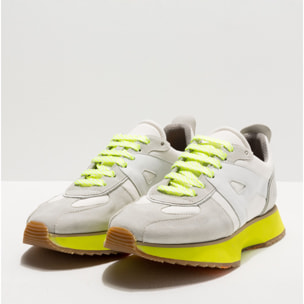 Zapatos 1780 MULTI LEATHER WHITE-PISTACHO/TURIN color White-pistacho