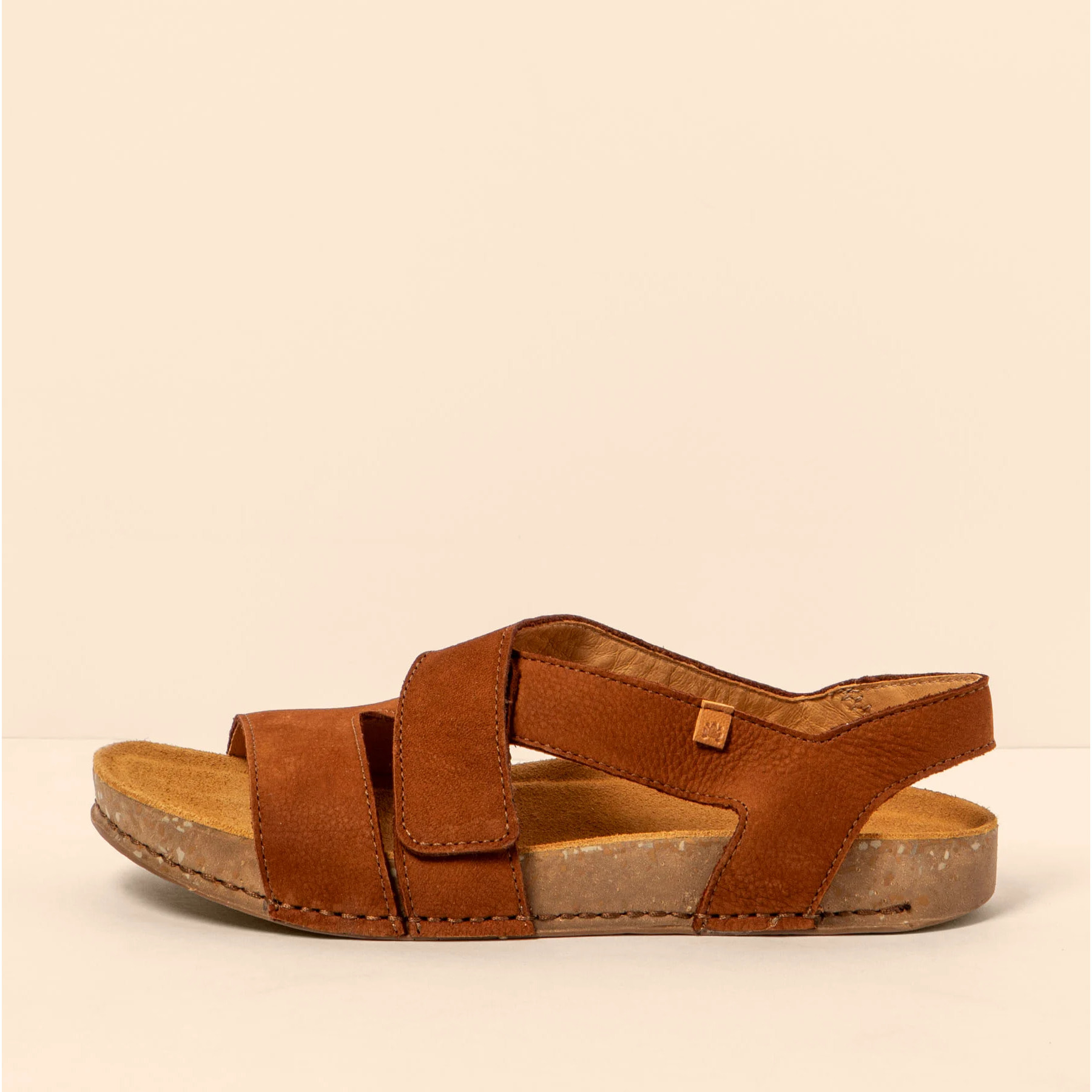 Sandalias N5799 NOBUCK LAVADO CUERO / BALANCE color Cuero