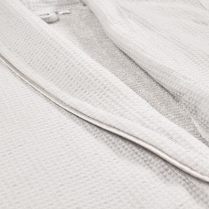 Albornoz s/m 360 gr/m2 nido de abeja 100% algodón beige