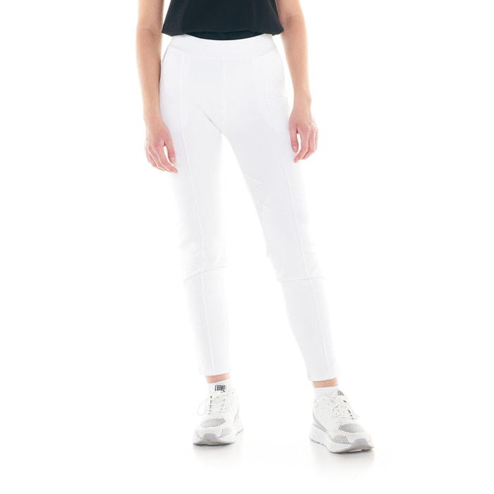 Joggers da donna con costina Basic