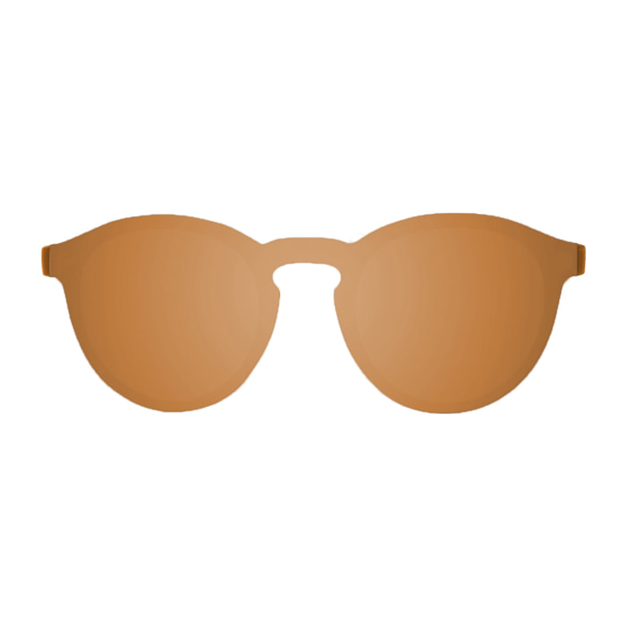 Gafas de sol PALO ALTO RIGA - Mate demi marrón / Plana marrón