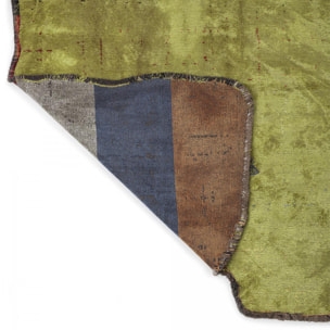 ATINPO Tapis salon kilim, Forme originale, Tissé à la main