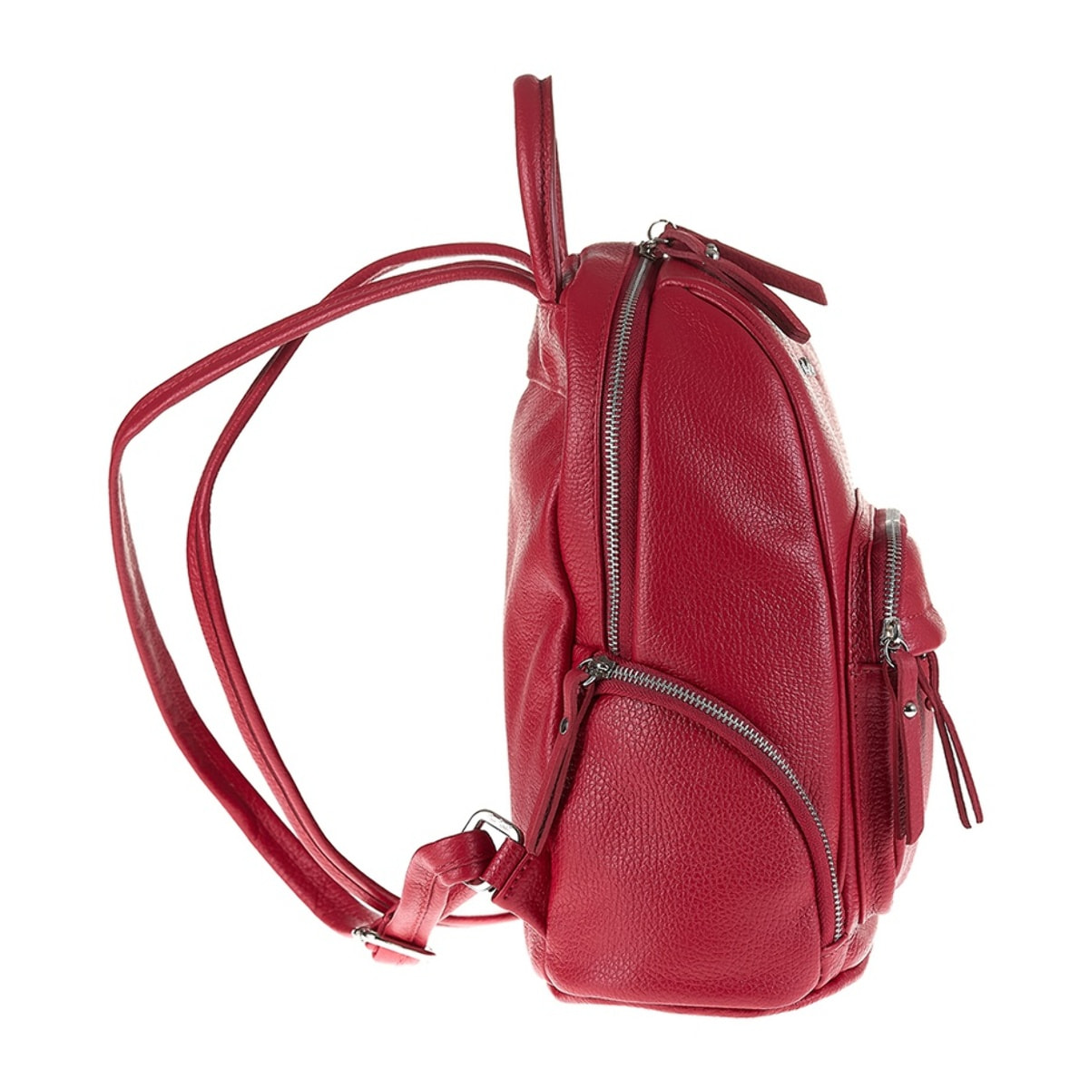 Zaino da donna in pelle Made in Italy - Modello Lunaria Pro - Casual - 28.0 x 31.0 x 14.0 cm