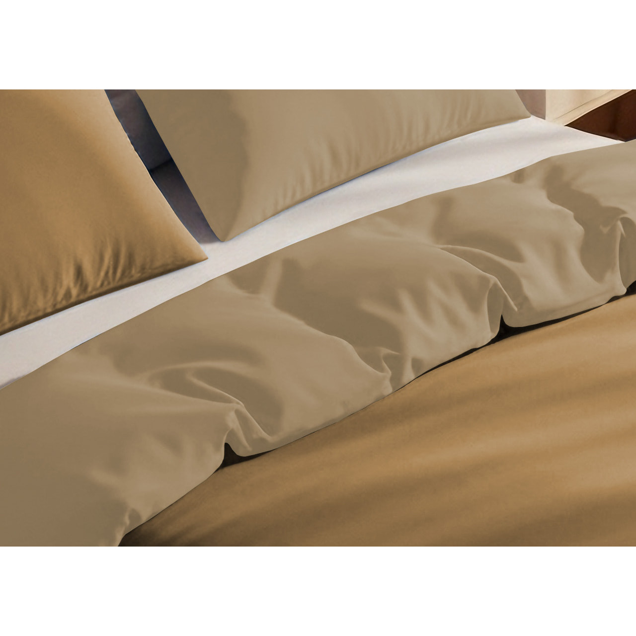 Copripiumino Bicolor Double Face Matrimoniale 100% Cotone Made in Italy