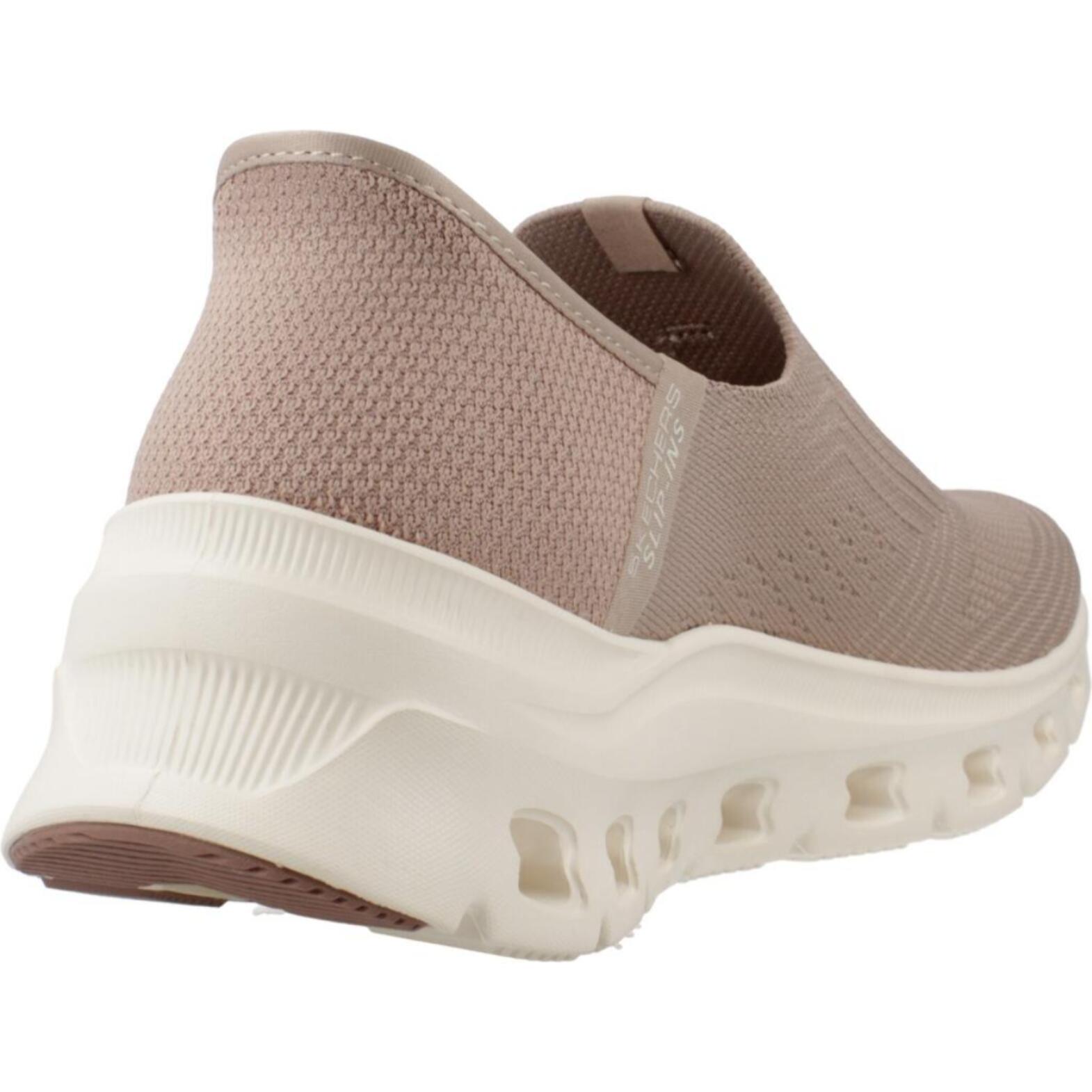 Sneakers De  Mujer Glide Step Pro Slip-ins Marron Claro