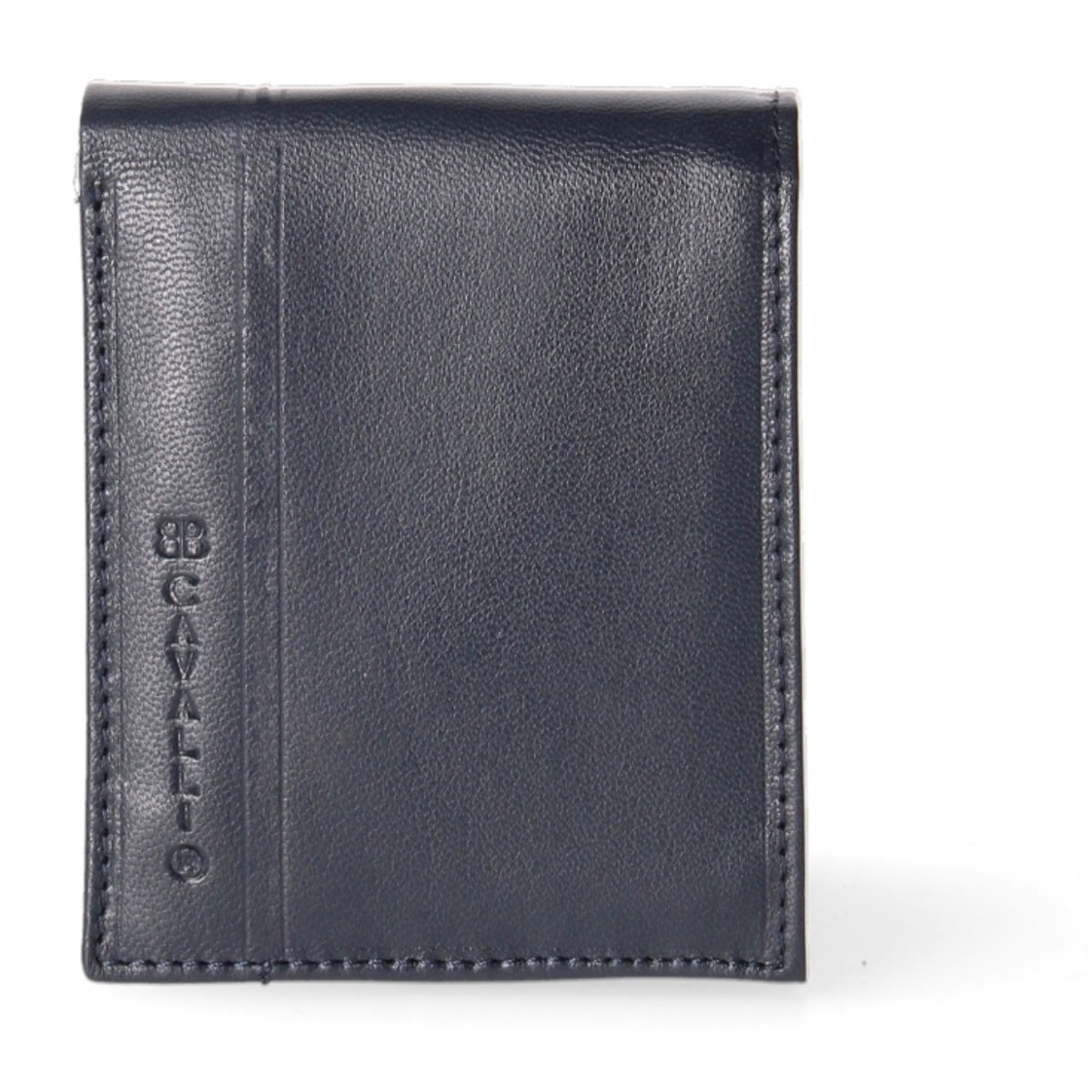 Portafoglio uomo in vera pelle - Modello False - Casual - 10.5 x 9.0 x 2.0 cm