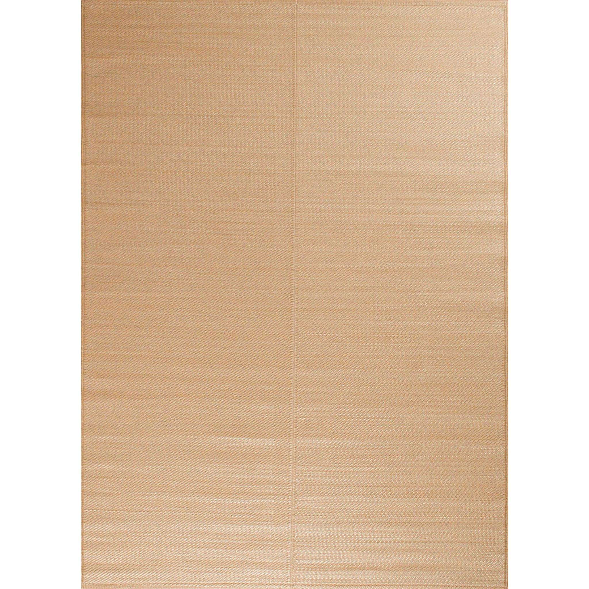 CAPRI - Tapis d'extérieur à motif uni - Beige