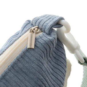 Sac Banane Orta Baleine 30x12,5 cm Bleu Clair