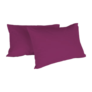 COPPIA FEDERE MAX COLOR, 100% Cotone, Made in Italy - FUCSIA