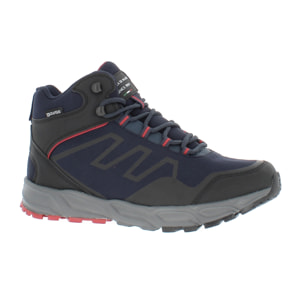 Armata di Mare Scarpe Alte Uomo Trekking Outdoor Escursionismo Waterproof con Soletta Rimovibile in Memory Foam AMU W22T300 Navy Red