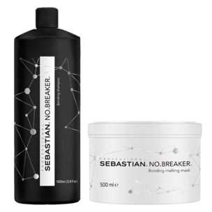 SEBASTIAN Kit No Breaker Shampoo 1000ml + Mask 500ml