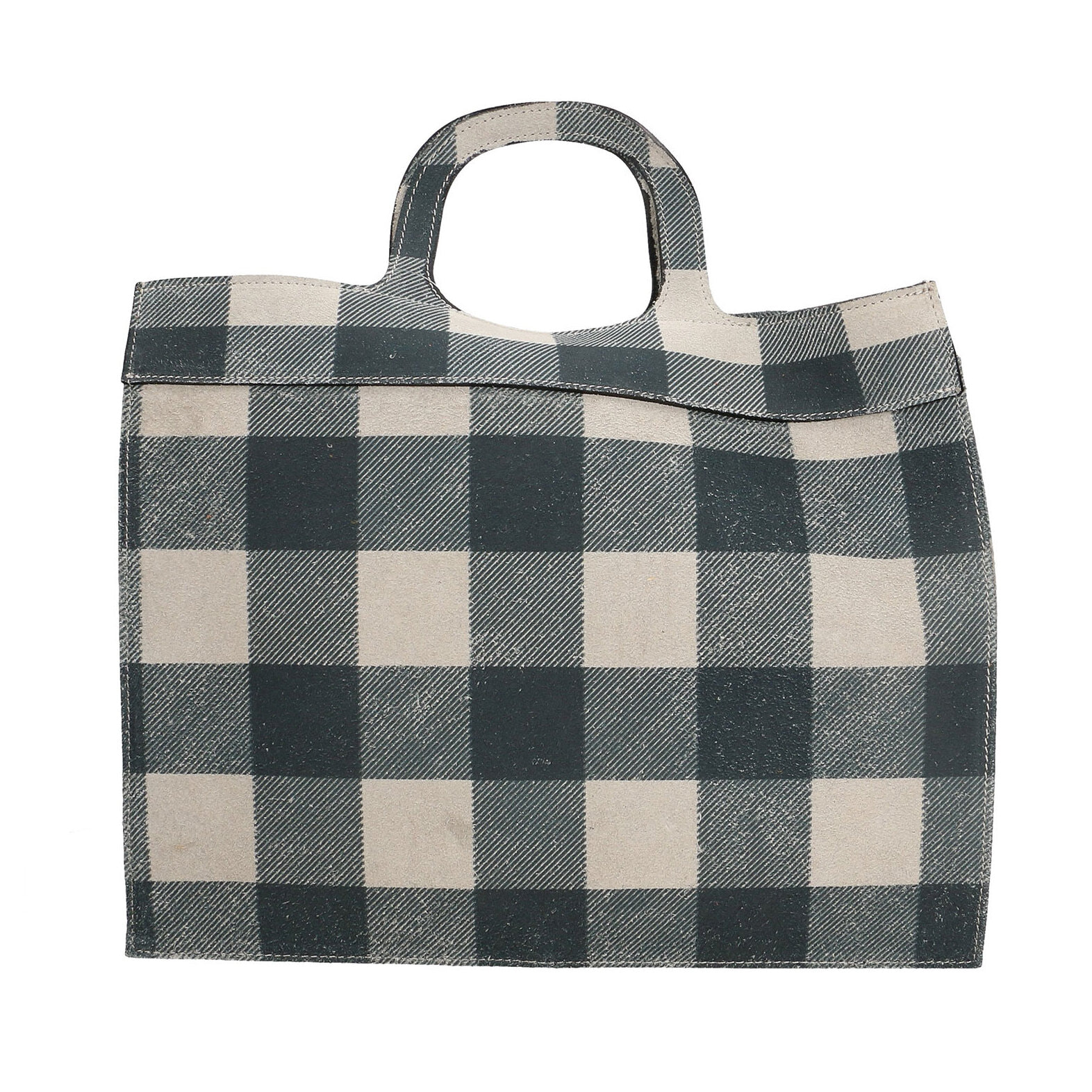 Borsa a mano da Donna Onorata in Vera Pelle Made in Italy 30x40x13 cm