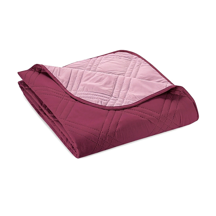 Copriletto Trapuntato in Microfibra Double-Color 1 Piazza 1/2