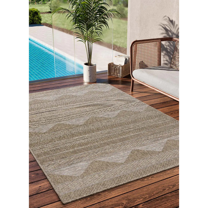 ORIA Alfombra de exterior beige, varias medidas disponibles.