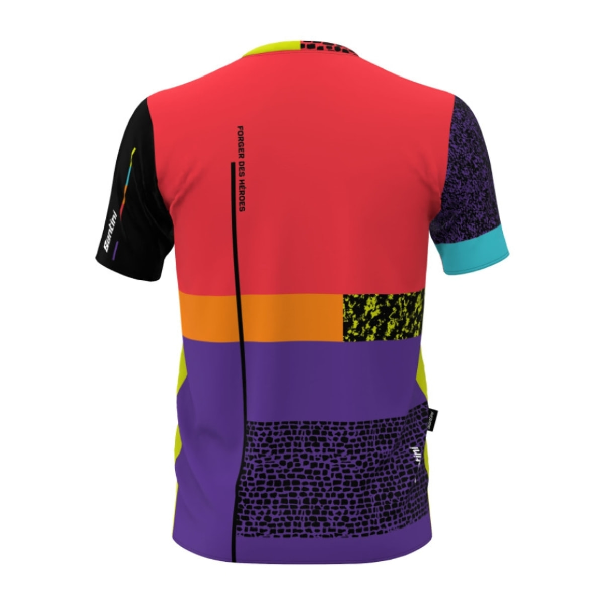 Paris Roubaix Forger Des Heroes - Camiseta Técnica - Estampado - Hombre