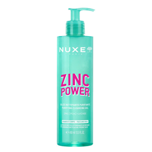 Zinc Power - Gelée Nettoyante Purifiante 400 ml