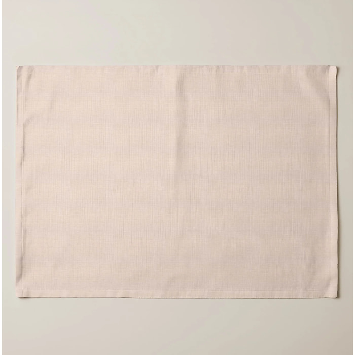 Lot de 2 sets de table individuels résinés Uni 2616 - 45x35 cm