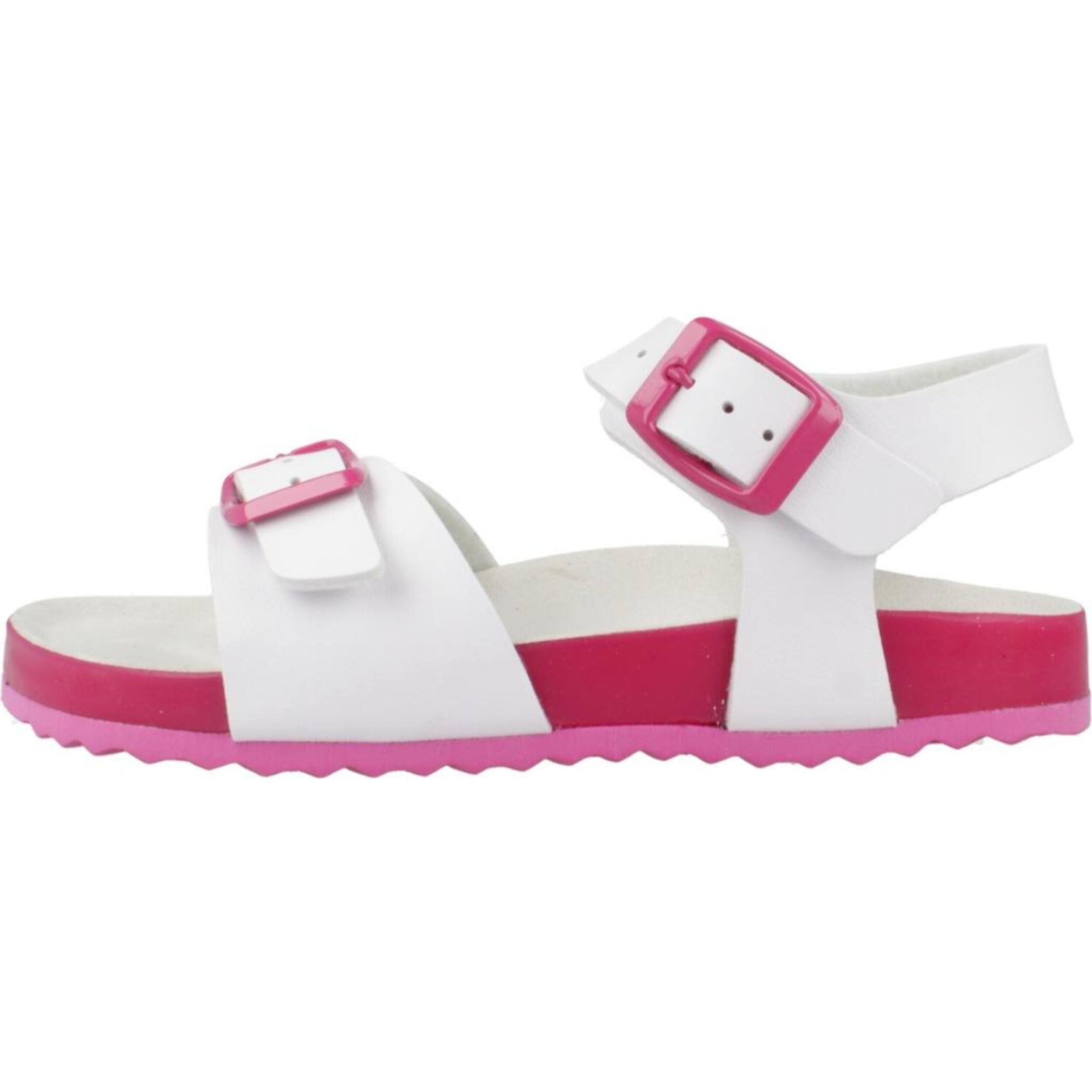 Sandalias Niña de la marca GEOX  modelo J ADRIEL GIRL BLANCO
