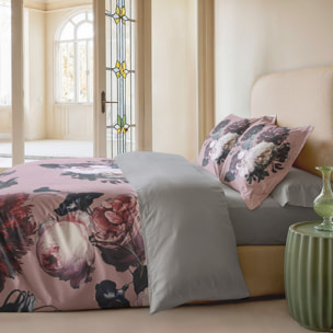 Housse de couette mao rose