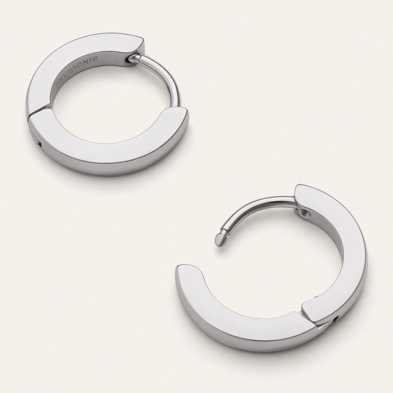 Pendientes Aro 10mm Acero