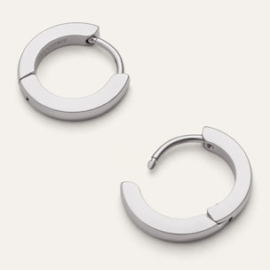 Pendientes Aro 10mm Acero