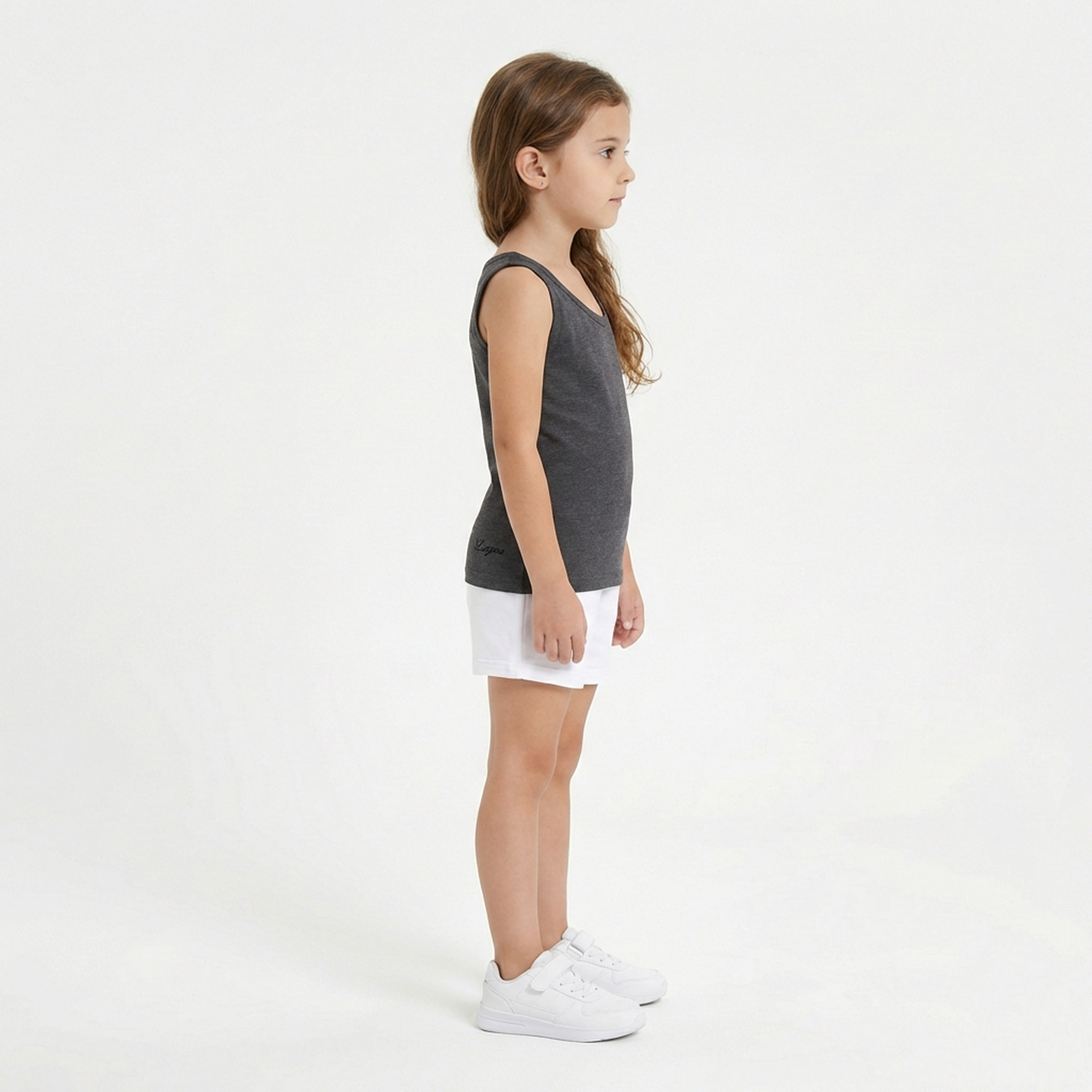 Canotta palestra da donna RAITA grigio scuro