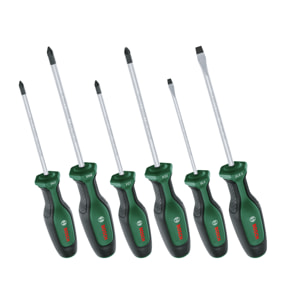 Set de tournevis haute performance - 6 pièces - BOSCH - 1600A02BX7