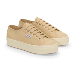 Superga - Scarpe da donna Donna Beige - 2740 PLATFORM RAFFIA