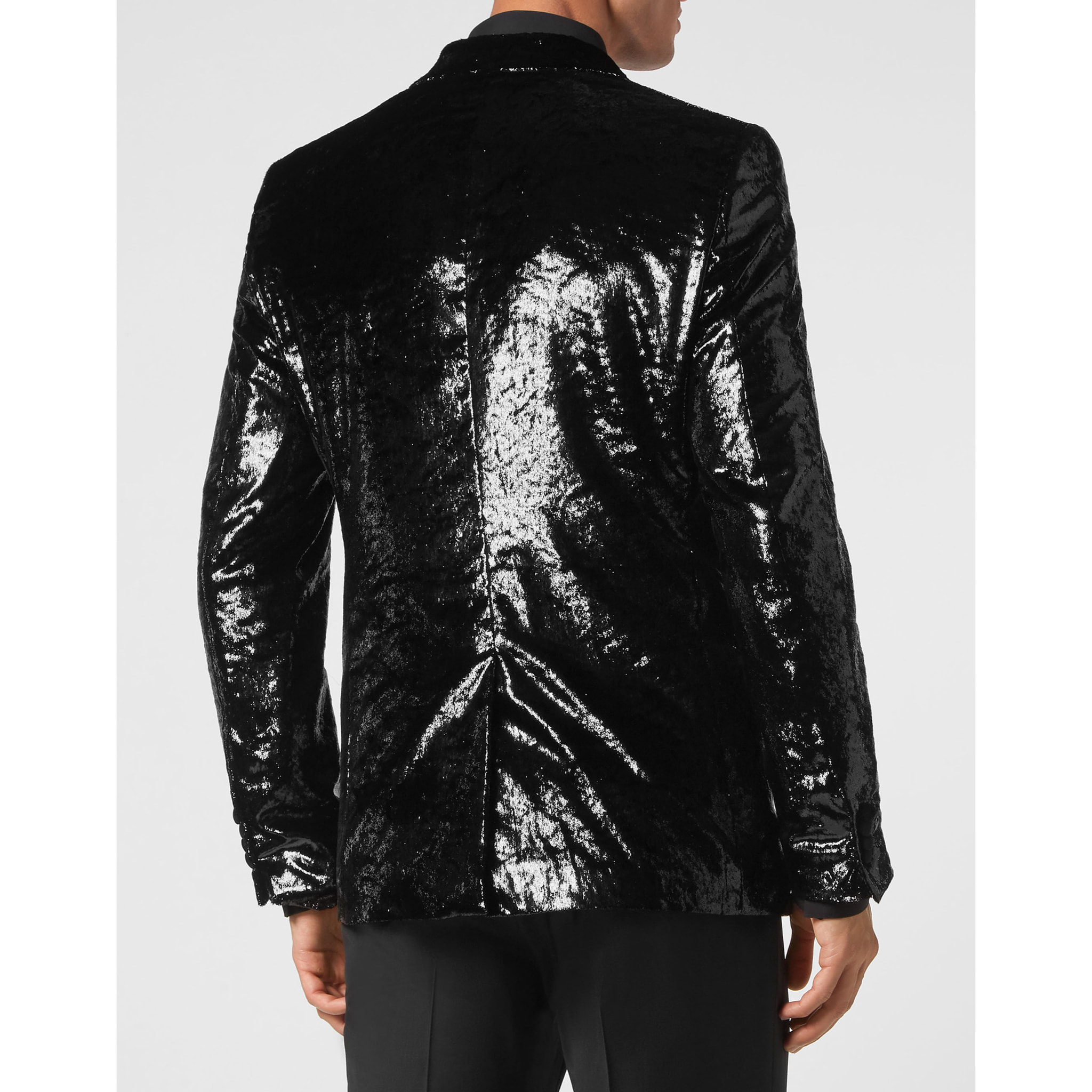 PHILIPP PLEIN One-Button Blazer Slim Fit