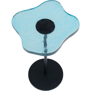 Table d'appoint Lava bleue Kare Design